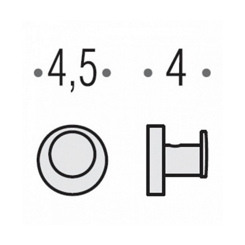 Крючок Colombo Plus W4917.HPS1 - фото 2