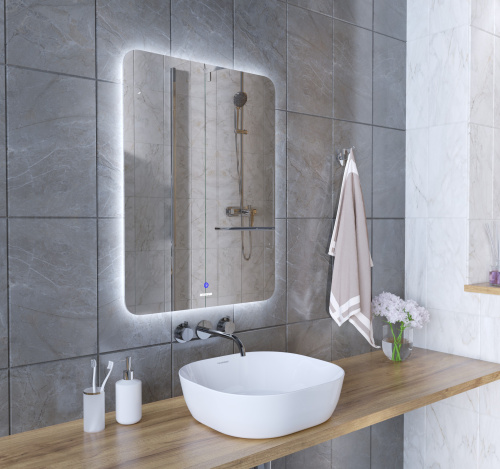 Зеркало в ванную Grossman ELEGANS-промо 1760801 60х80 - фото 2