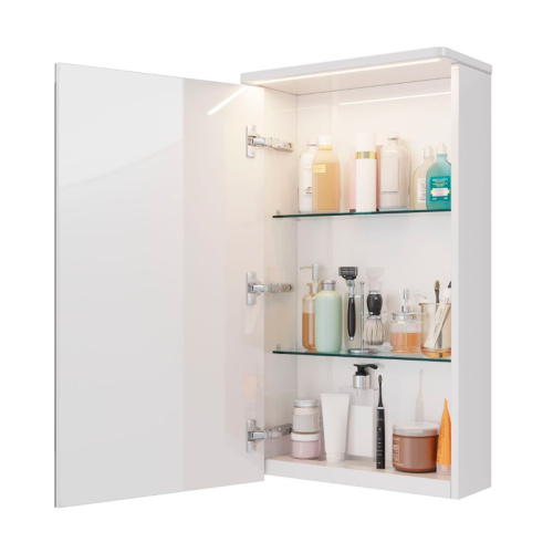 Зеркало-шкаф LeMark Zenon LM45ZS-Z 45х14х80 подвесной - фото 2