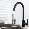 Смеситель для кухни WesnaArt Eko EKO05-110Black на мойку черный