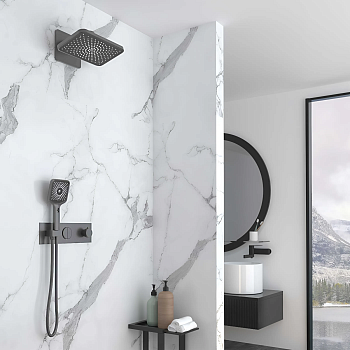 Душевая система Vincea VSFW-422TI4GM встраиваемая в стену с термостатом