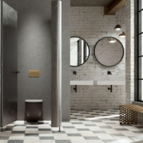 Панель смыва механическая Tece TECESolid 9240435 цвет бронза - фото 2