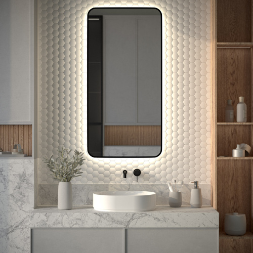 Зеркало в ванную Defesto AURA DF 2968 60х120 - фото 3