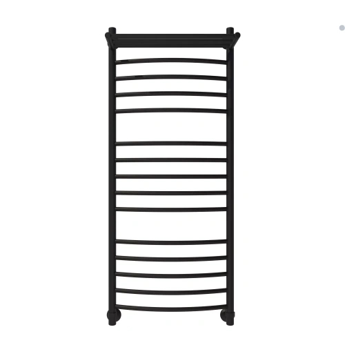 Полотенцесушитель Veconi Nemi-B N12050B-B 50х120 водяной черный - фото 2
