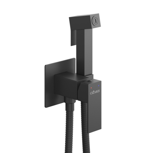 Гигиенический душ Cezares SLIDER SLIDER-DIF-NOP черный матовый - фото 2