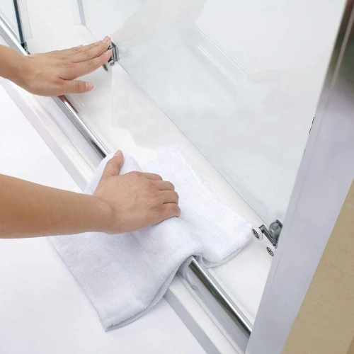 Душевая дверь Veconi Vianno VN55-120-02-C8 120х195 стекло текстурное профиль хром - фото 5