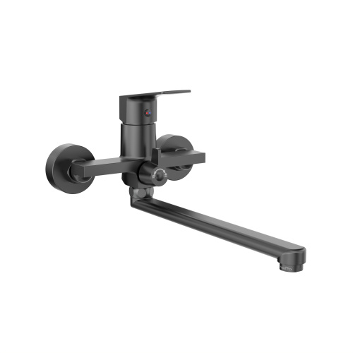 Смеситель для ванны Tokito AMA TOK-AMA-1015BL настенный черный - фото 2