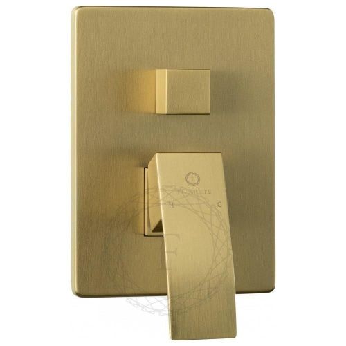 Душевая система Filarete FL1012MG встраиваемая в стену цвет матовое золото - фото 5