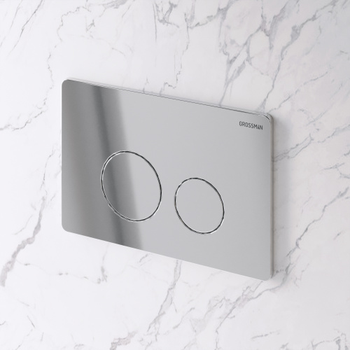 Клавиша смыва механическая Grossman Style 700.K31.05.10M.10M цвет хром - фото 3