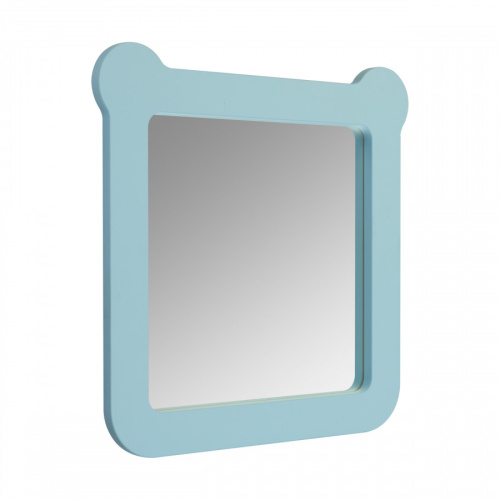 Зеркало в ванную Aquaton Каспер 1A283402CR0E0 51х51 цвет голубой - фото 2