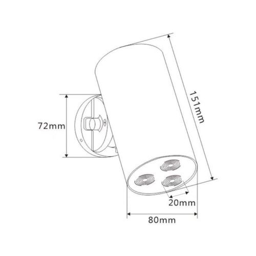 Верхний душ Bronze de Luxe LIBERTY 501BG матовое золото - фото 3