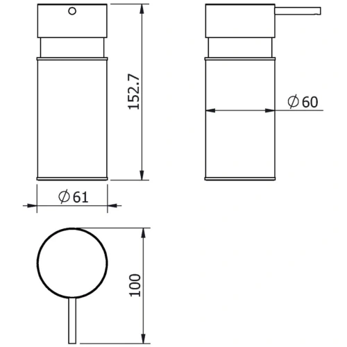 Дозатор для жидкого мыла Langberger Accessories 70670 - фото 2