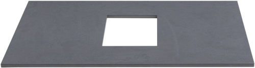 Столешница Allen Brau Priority 1.31009.G 66х41 накладная цвет серый - фото 2