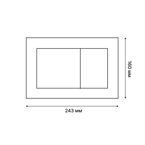 Клавиша смыва механическая Tokito TATSUMAKI TOK-TATSUMAKI-SQ-GB цвет желтый - фото 2