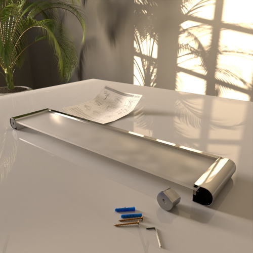 Полка в ванную комнату Altasan Лотос ЛТ70Х - фото 5