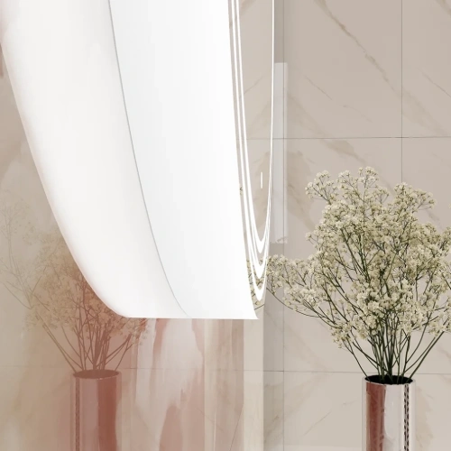 Зеркало в ванную Art&Max BOLOGNA AM-Bol-D770-DS-F-H 77х77 - фото 5