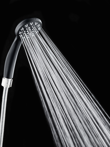 Душевой гарнитур OneLife  OL11B настенный  черный - фото 3