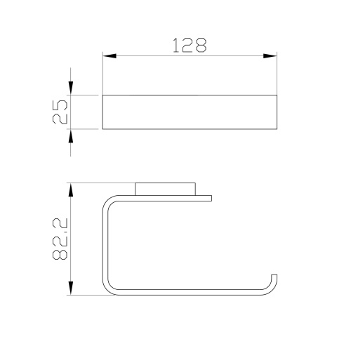 Бумагодержатель Wonzon & Woghand Lotte WW-8316 - фото 2