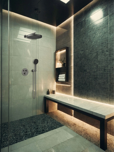 Душевая система AltroBagno Bilancia AltroBagnoBilancia040413GM встраиваемая в стену - фото 4