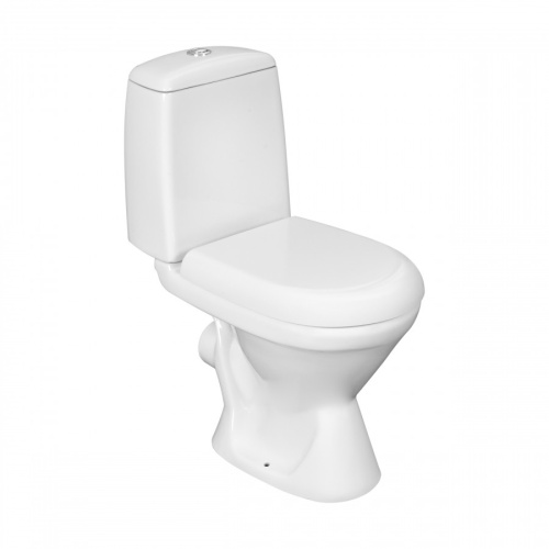 Унитаз-компакт напольный с бачком Jika Era 8245320002429 белый без сиденья каскадный смыв - фото 5