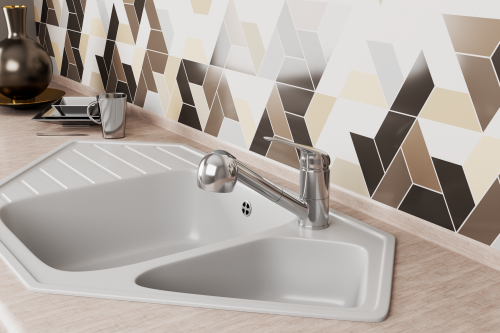 Смеситель для кухни Rush Corsica CO4240-25 на мойку хром - фото 3