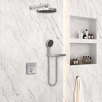 Душевая система Vincea VSFW-4I212RCH встраиваемая в стену