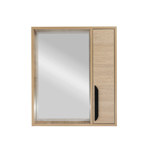 Зеркало-шкаф Viant КЕЛЬН VKEL60SD-ZSH 60х16х70 подвесной цвет бежевый - фото 2