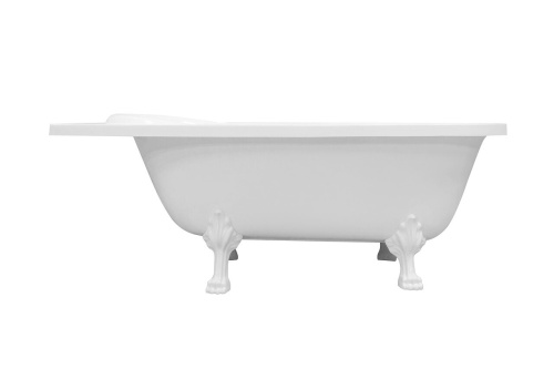 Ванна из литьевго мрамора Эстет Венеция ФР-00014527 170х80 пристенная асимметричная - фото 2