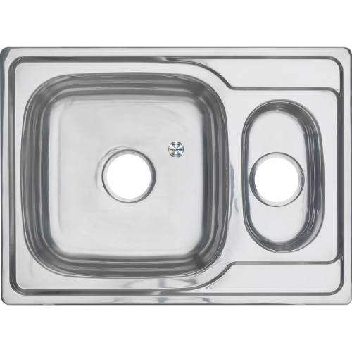 Кухонная мойка Melana 228 t (*10) 69х50 цвет хром поверхность глянцевая - фото 2