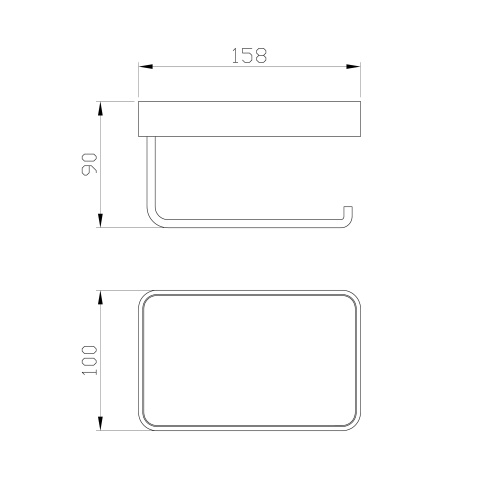 Бумагодержатель Wonzon & Woghand GRAFFITY WW-9366-BN - фото 2