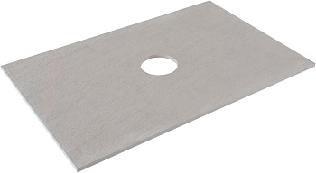 Столешница Allen Brau Liberty 1.33007.G-S 71х42 накладная цвет серый