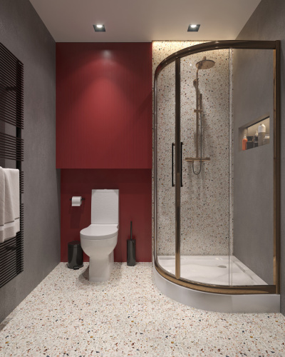 Душевой поддон Santek Палермо 1WH302477 80х80 акрил белый - фото 3