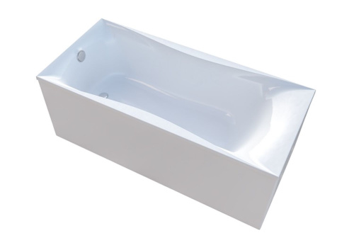 Ванна из литьевго мрамора Astra-Form Вега 01010043 170х75 пристенная прямоугольная с ножками - фото 3
