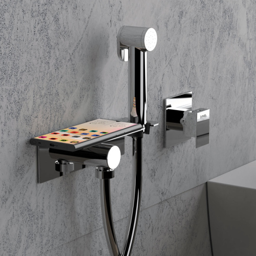 Гигиенический душ со смесителем Daniel SK646Z4DCTCR хром - фото 2