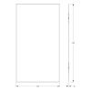 Зеркало Evoform Standard BY 0224 50х90 подвесное
