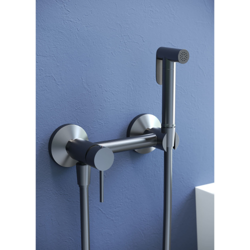 Гигиенический душ со смесителем RGW Shower Panels 581408215-11 серый - фото 3