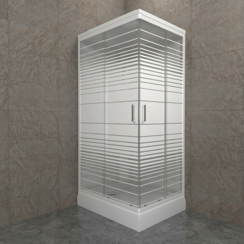 Душевая кабина Тритон Квадро Щ0000064616 120х80 прямоугольная с крышей ориентация универсальная - фото 5