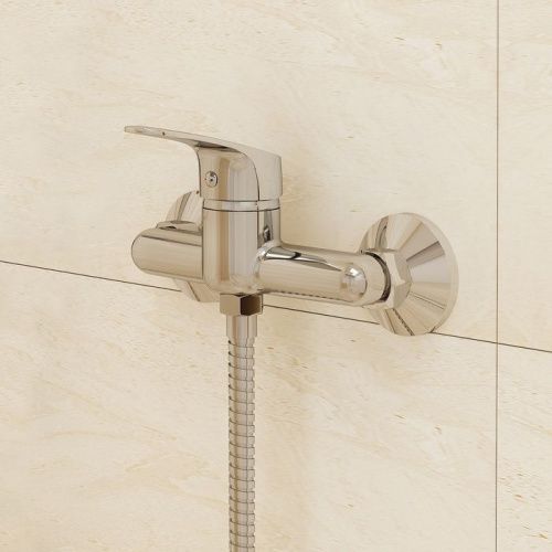 Смеситель для ванны Milardo Simp SIMSB00M03WA настенный хром - фото 2