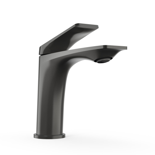 Смеситель Tokito MITSUISHI TOK-MIT-1011GM на раковину вороненая сталь - фото 2