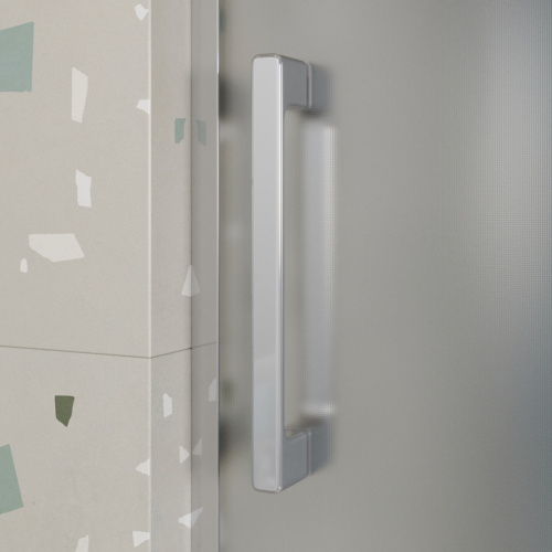 Душевая шторка на ванну Cezares TANDEM-SOFT TANDEM-SOFT-VF-2-180/145-P-Cr 180х145 стекло рифленое профиль хром глянцевый ориентация универсальная - фото 3