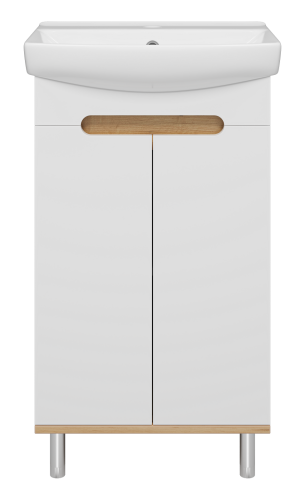 Тумба под раковину Misty Сканди Э-Ска01050-0150-2Д 46х35х70 напольная - фото 2
