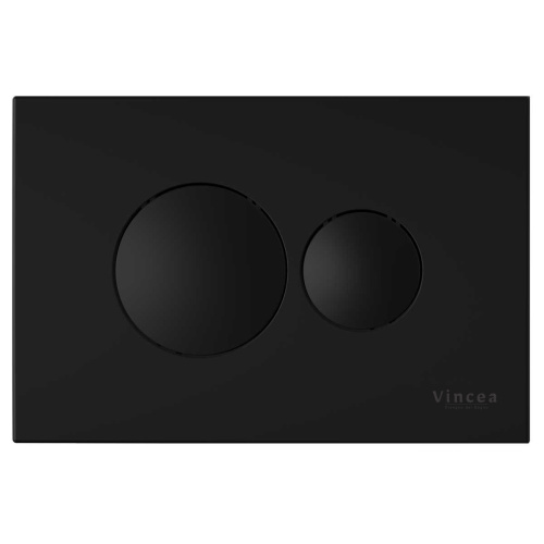 Клавиша смыва механическая Vincea VFP-731MB цвет черный матовый