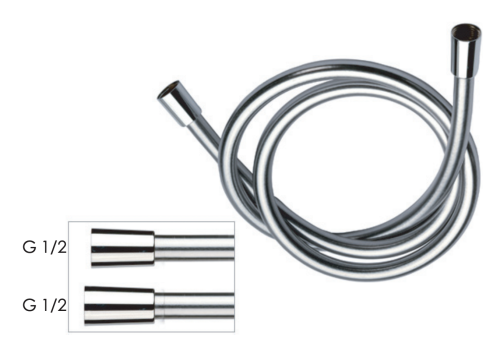 Шланг для душа 150 см Remer 332CN2G150XV нержавеющая сталь - фото 2