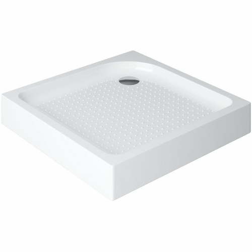 Душевой поддон BelBagno TRAY-BB-A-100-15-W 100х100 акрил белый с ножками - фото 2