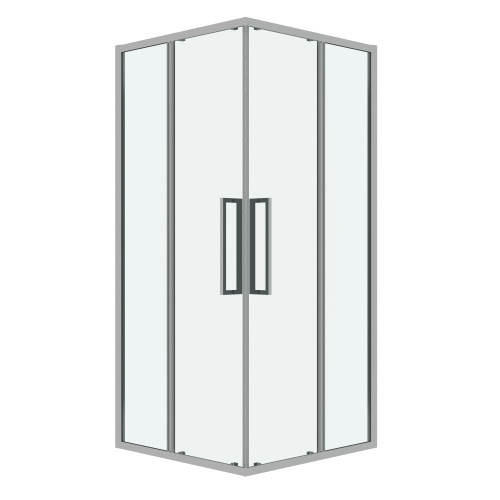 Душевой уголок Grossman Cosmo 300.K33.02.1010.10.00 100х100 стекло прозрачное профиль хром глянцевый без поддона