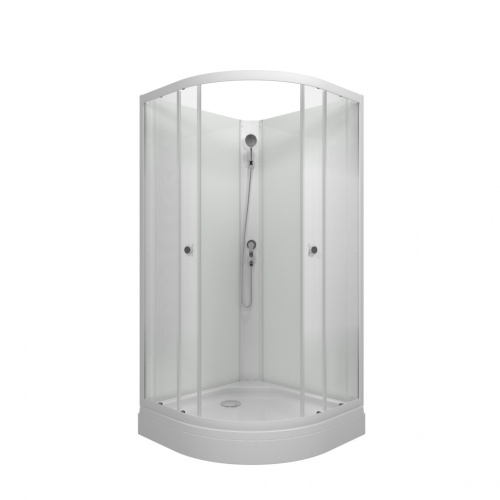 Душевая кабина Тритон Лайт Щ0000070695 90х90 четверть круга без крыши ориентация универсальная - фото 4