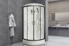 Душевая кабина Royal Bath HK RB90HK1-T-BL Practic 90х90 четверть круга с крышей ориентация универсальная