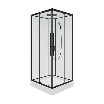 Душевая кабина Parly AMI AMI Quadro 90х90 квадратная с крышей ориентация универсальная