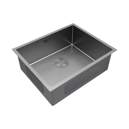 Кухонная мойка Paulmark NEXT 54 UNI PM215444-MG 50х40 цвет матовый серый - фото 2