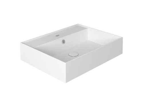 Раковина из санфаянса Simas AG 61 bia 61х46 подвесная цвет белый - фото 2